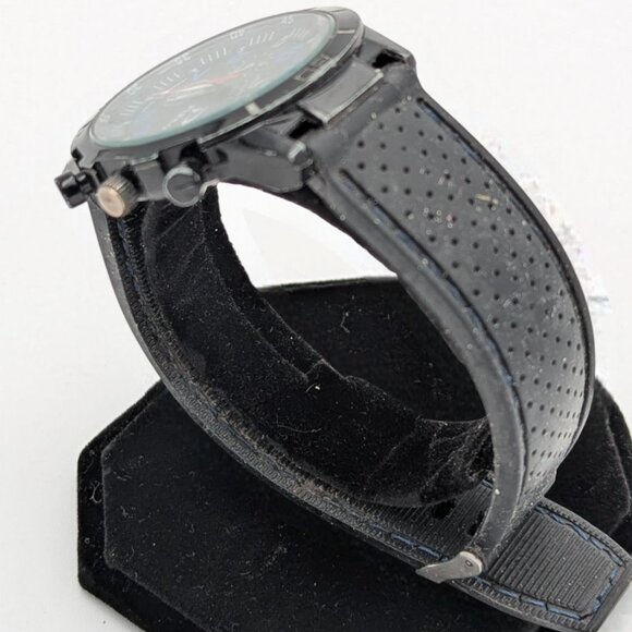 Pinbo Mens Sports Watch Rubber Band Case 42mm Diameter 10mm Thickness 9.5" Band - Picture 6 of 7